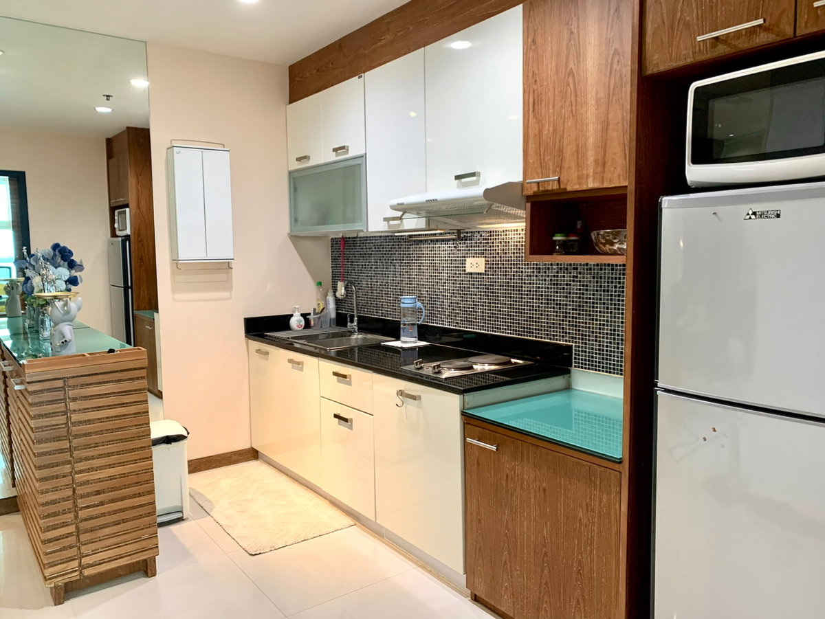 รูป T1509 คอนโดให้เช่า Sukhumvit Living Town (สุขุมวิท ลิฟวิ่ง ทาวน์) ห้องสวย เฟอร์ครบ ราคาพิเศษ  - รูปที่ 9/10