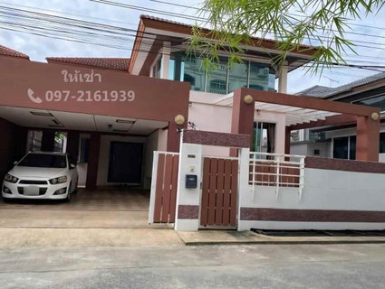 รูปภาพ ให้เช่าบ้านเดี่ยว หลังใหญ่  อารีน่าการ์เดนท์ อ่อนนุช 44 พร้อมอยู่ 