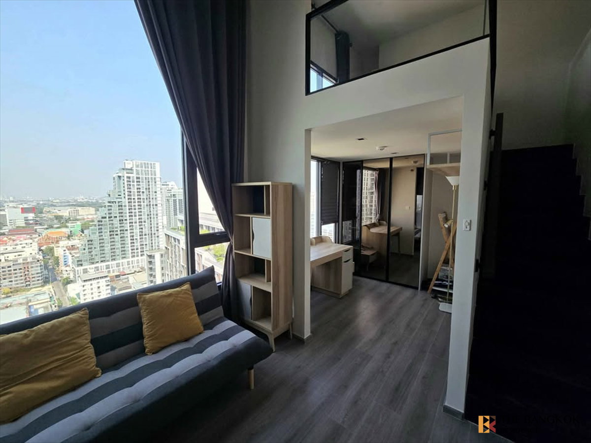 รูป 🔥 Rare Duplex! ห้อง Loft Style The Reserve Phahol–Pradipat ดีมานด์สูง - รูปที่ 4/18