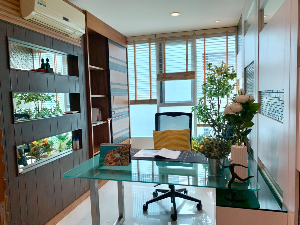 รูป T1509 คอนโดให้เช่า Sukhumvit Living Town (สุขุมวิท ลิฟวิ่ง ทาวน์) ห้องสวย เฟอร์ครบ ราคาพิเศษ  - รูปที่ 7/10