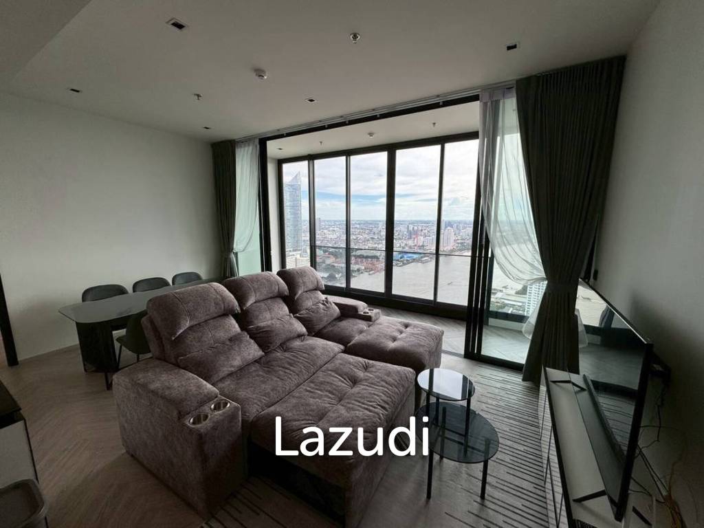 รูป 2 Bed 2 Bath 80 SQ.M Chapter Charoennakorn-Riverside - รูปที่ 3/14