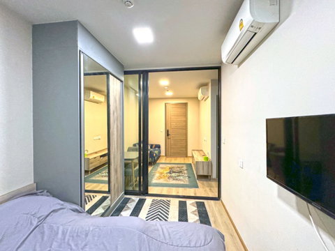 T120 ให้เช่าคอนโด The Privacy Taopoon (เดอะ ไพรวาซี่ เตาปูน) ใกล้MRTเตาปูน ห้องสวย เฟอร์ครบ ยังไม่เคยปล่อยเช่า พร้อมเข้าอยู่ทันที