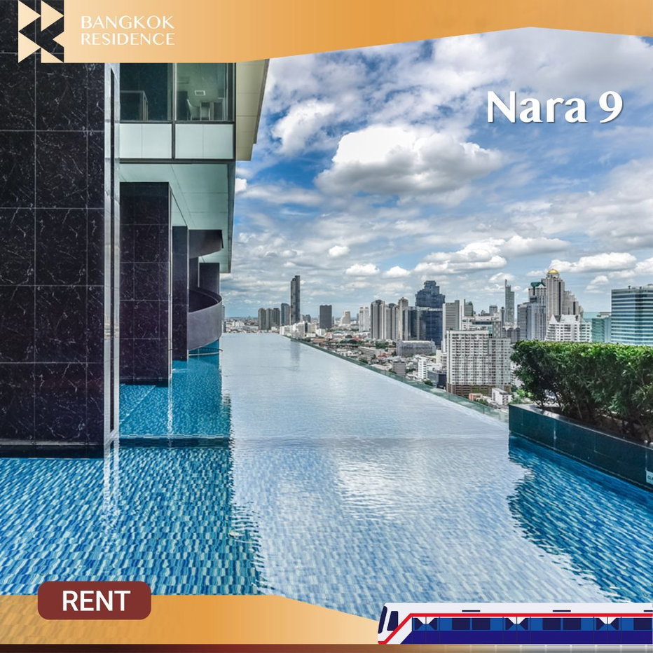 รูป Nara 9 ✨ Spacious & Natural Light Unit ✨ ใกล้ BRT อาคารสงเคราะห์ - รูปที่ 1/4