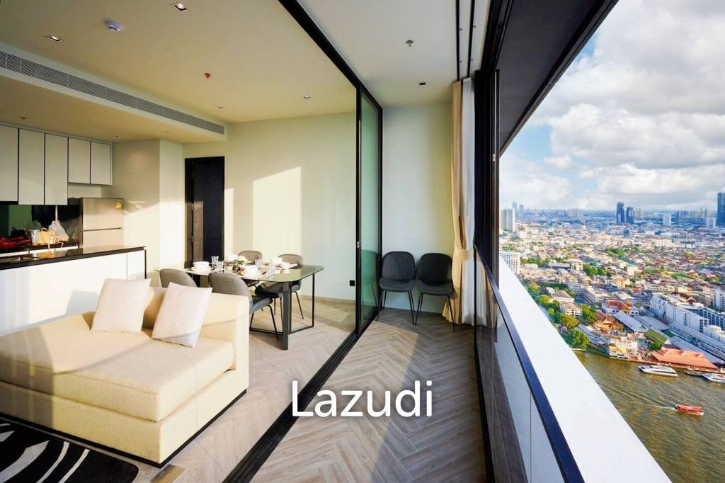 รูป 2 Bed 2 Bath  78 SQ.M Chapter Charoennakhorn-Riverside - รูปที่ 1/15