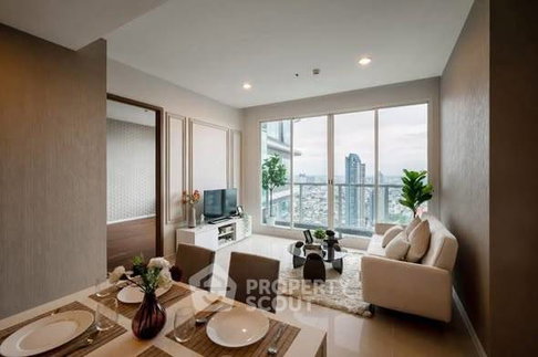 High-Floor 2-BR 89 Sqm Menam Residences, 35th Floor (ID 2578126)