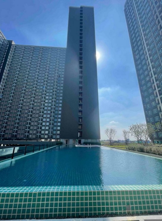รูป ให้เช่าคอนโด Regent  Home Bangna  400 เมตร จาก BTS บางนา   28 ตร.ม.  อาคาร Aชั้น26วิวแม่น้ำ - รูปที่ 17/18