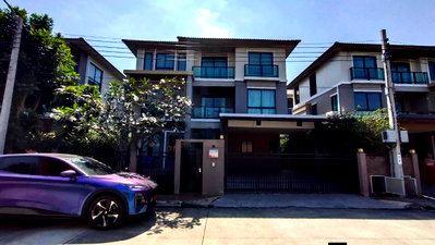 เช่าบ้านเดี่ยว เซฟวัน โก ศรีสมาน : 💥CP-9997💥ให้เช่า บ้านเดี่ยว 3 ชั้น โครงการ ภัสสร สรงประภา👉แอดไลน์ @expertcondo