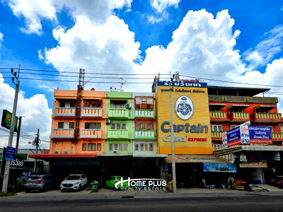 อาคารพาณิชย์ กระทรวงพาณิชย์ นนทบุรี : อาคารพาณิชย์ 4 ชั้น 2 คูหา โครงการณีรวัลย์ ราชพฤกษ์–ท่าอิฐ