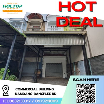 #R9014 🎉 240169 ให้เช่า Commercial building Namdang-Bangplee Rd