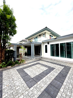 บ้านเดี่ยว กระทุ่มแบน สมุทรสาคร : ขายบ้านเดี่ยว มัณฑนา เพชรเกษม สาย4 หลังใหญ่ บิ้วอินสวย ราคาพิเศษ