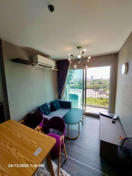 For Rent The Trust @ BTS Erawan Fully Furnished (Near BTS Chang Erawan station)