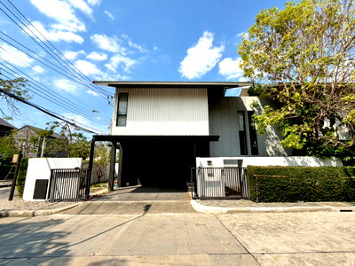 บ้านแฝด เขตสายไหม : แปลงมุมบ้านตัวอย่าง Noble Gable หนึ่งเดียวที่โครงการเลือกเป็นมาตรฐาน ราคาสุดเร้าใจ เพียง 6.59 ล้าน เท่านั้น 