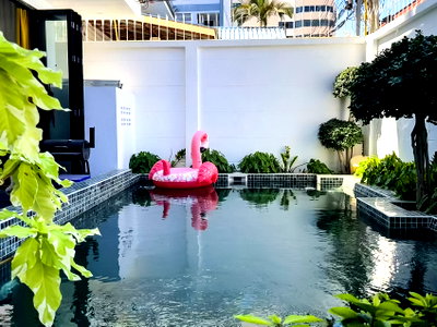 บ้านเดี่ยว พิพิธภัณฑ์ยางพารา  : 4 Storey Pool Villa for Sale Near Walking Street South Pattaya