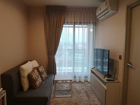 ให้เช่าคอนโด แอสปาย เอราวัณ ไพร์ม อาคาร 1 ชั้น 11 1 ห้องนอน ขนาด 27.00 ตรม ใกล้ สำนักงาน กศน.จังหวัดสมุทรปราการ
