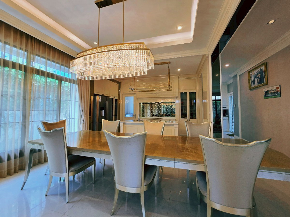 รูป [บ้านหลังริม] ลดาวัลย์ ราชพฤกษ์-ปิ่นเกล้า 470 ตร.ม. สวนสวยสไตล์อังกฤษ ทิศใต้รับลม - รูปที่ 6/11