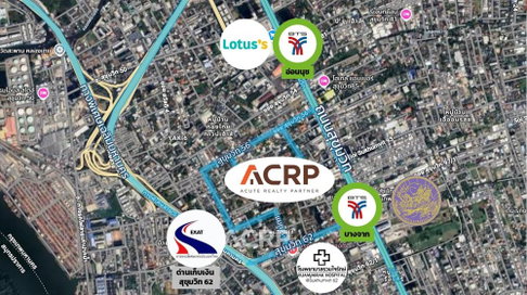 ขายด่วน บ้านพร้อมที่ดิน สุขุมวิท 58 ใกล้สถานีรถไฟฟ้าอ่อนนุช รหัส 00160407