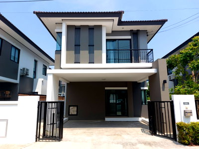 เช่าบ้านเดี่ยว นครปฐม : ให้เช่า บ้านฟ้า กรีนเนอรี่ ทิวา ปิ่นเกล้า-สาย5  