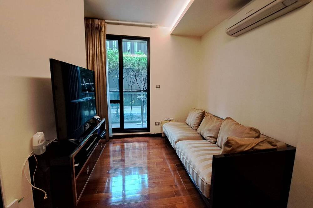 รูป 🔥 สำหรับเช่า !! ห้องไซส์ใหญ่, ทำเลดี!! 🔥 Code C20230205727..........The Address Sukhumvit 61, 1 ห้องนอน, 1 ห้องน้ำ, แต่งครบ, พร้อมเข้าอยู่📣📣 - รูปที่ 2/9