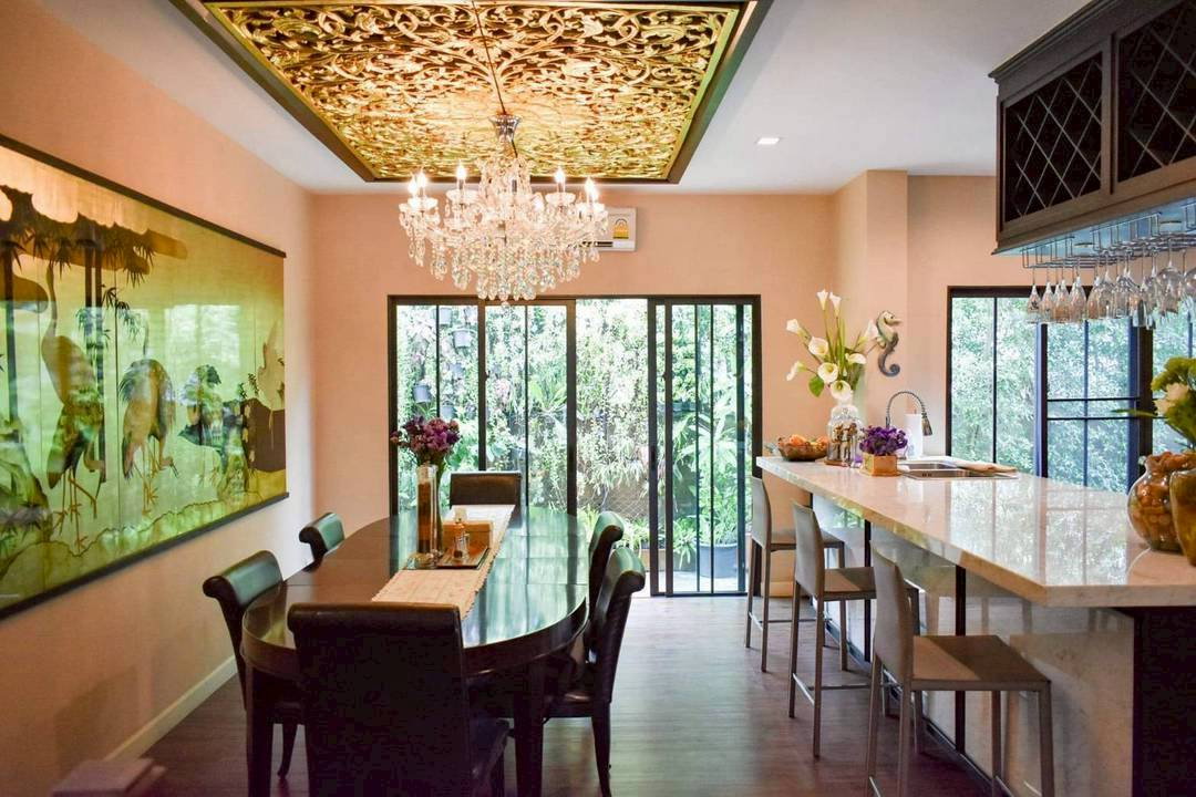 รูป เช่า บ้าน เศรษฐสิริสันทราย pool villa ค่าเช่าเดือนละ 100,000 บาท - รูปที่ 2/11