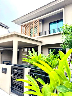 เช่าบ้านเดี่ยว มาร์เก็ต วิลเลจ สุวรรณภูมิ : 💥CP-9528💥ว่าง ให้ เช่า บ้านเดี่ยว หมู่บ้าน โคโม่ โบทานิก้า บางนา 👉แอดไลน์ @rentbkk