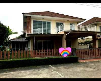 Houses for rent Nakhon Pathom :  U1410: Two-story detached house for rent in Salaya area. Large house, newly renovated throughout. Suitable for a large family 