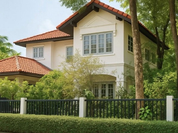 Houses for rent : Single house for rent in Ramkhamhaeng area, Sammakorn Ramkhamhaeng project.