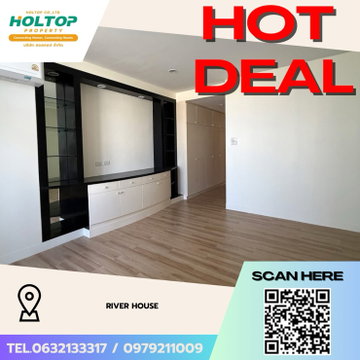 #Z4347💥 270169🔥ให้เช่าคอนโด River House 