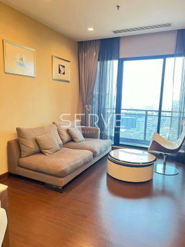 2 Beds with Bathtub Large Room  City View  Fully furnished Good Location Close to MRT Thailand Cultural Centre Station @  IVY Ampio 