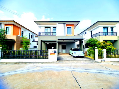 บ้านเดี่ยว ไดโน วอเตอร์ ปาร์ค : ขายด่วน บ้าน2ชั้น PS HOME4 ถนนเหล่านาดี เดินทางสะดวก เข้า-ออกเมืองแค่ 5นาที  บ้านเหมือนใหม่ ดูแลอย่างดี มีต่อเติมบ้าน พร้อมเข้าอยู่ เมืองขอนแก่น