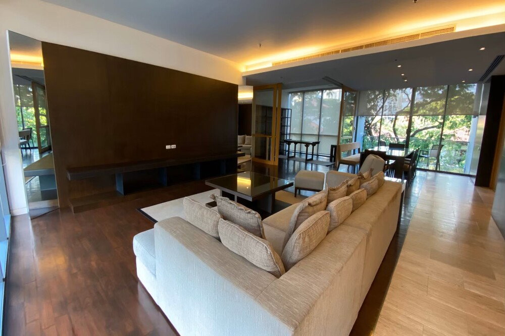 รูป 🔥 สำหรับเช่า !! วิวสวน !! 🔥 Code C20230110564..........Domus 18, 3 ห้องนอน, 3 ห้องน้ำ, แต่งครบ, พร้อมเข้าอยู่ 📣📣 - รูปที่ 4/20
