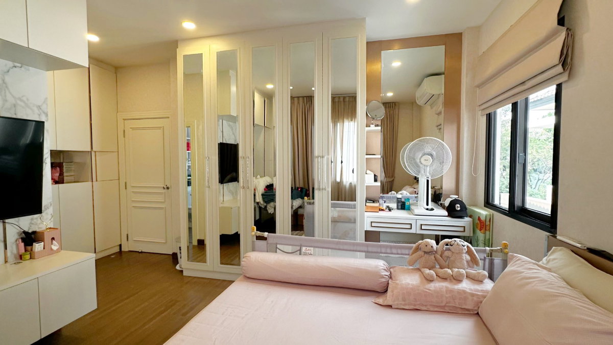 รูป 🏠 (ขายด่วน) บ้านเดี่ยวหลังริม  ไม่มีบ้านตรงข้าม​📍ใกล้เมกาบางนา,  ​  📢The City บางนา กม.7 🎄4 ห้องนอน 4 ห้องน้ำ     - รูปที่ 17/22