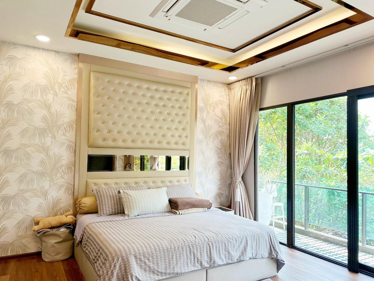 รูป 🏠 (ขายด่วน) บ้านเดี่ยวหลังริม  ไม่มีบ้านตรงข้าม​📍ใกล้เมกาบางนา,  ​  📢The City บางนา กม.7 🎄4 ห้องนอน 4 ห้องน้ำ     - รูปที่ 9/22