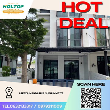 #Z4365💥 270169 🔥House for Rent: Areeya Mandarina Sukhumvit 77