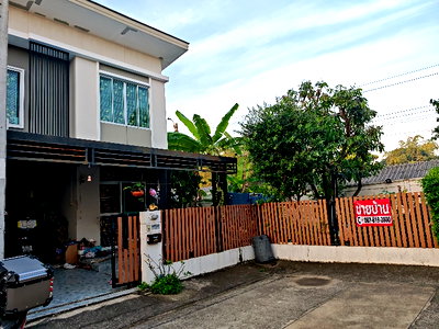 ทาวน์โฮม ถนนนิมิตใหม่ : ทาวน์เฮ้าส์หลังริม หมู่บ้าน พฤกษาวิลล์62/1