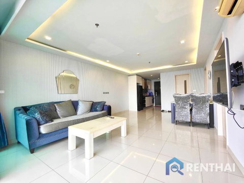 Wongamat Tower  2 bedrooms 2 bathrooms 100 sq.m.  12 mb sea view