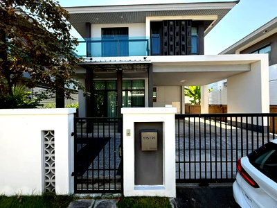 บ้านเดี่ยวให้เช่า : #A124168 ✅ 29/1/69  ให้เช่าบ้านเดี่ยว Setthasiri Pattanakarn 📲📢สอบถาม ld line @condoboy