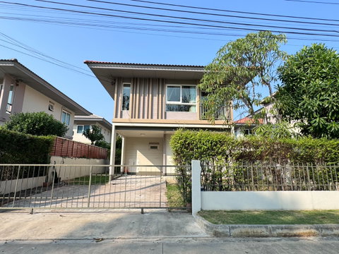 📌ขายบ้านเดี่ยว โครงการ คณาสิริ บางนา หน้าบ้านวิวสวน สงบ เป็นส่วนตัว (เจ้าของ)