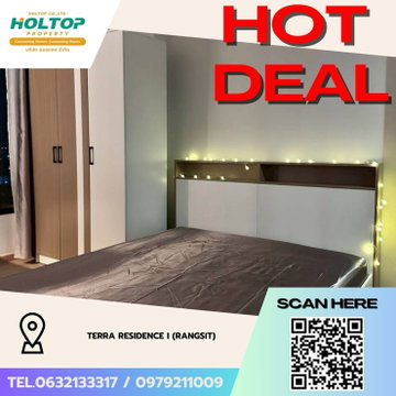 #Z4395💥 290169🔥 Condo for Rent: TERRA RESIDENCE I (Rangsit)