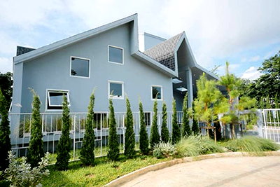 บ้านเดี่ยว ริมปิง ซูเปอร์มาเก็ท : ขาย พูลวิลล่า ยูนีค มีสไตล์ ในโครงการหมู่บ้านจัดสรร ใกล้สี่แยกหนองจ๊อม อ.สันทราย