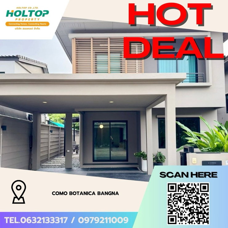 Houses for rent : #Z4392💥 280169 🔥House for Rent: Como Botanica Bangna