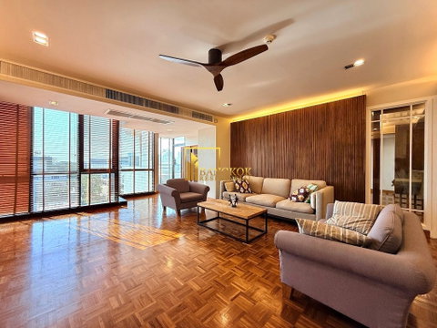Baan Yen Akart Condo - 3 Bedroom For Rent in Sathorn BR15672CD