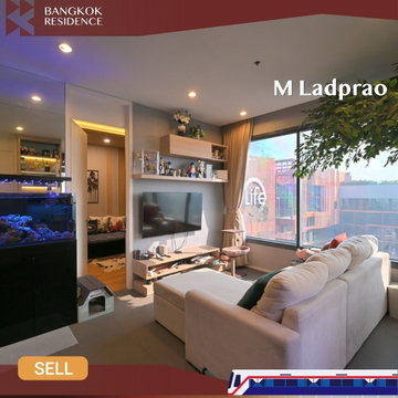 🏙️ Stylish high-floor unit at M Ladprao 🐾 Pet-friendly, near BTS Ha Yaek Lat Phrao