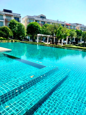 Townhouses for sale Pracha Uthit Road : For Sale: 3-Storey Townhome with Tenant at Town Plus Village, Pracha Uthit Road Located next to Big C Pracha Uthit 90.