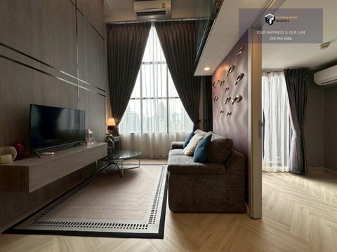 Knightsbridge Prime Sathorn | Duplex 2 ห้องนอน ใกล้ BTS ช่องนนทรี #2026013013837 #FC #MKT