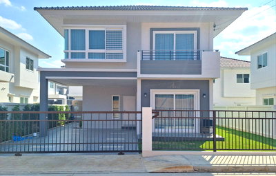 เช่าบ้านเดี่ยว พรีเมี่ยม เอาท์เล็ท เชียงใหม่ : F𝐨𝐫 𝐑𝐞𝐧𝐭 🏠 ศุภาลัย เบลล่า ดอนแก้ว-แม่ริม ราคา 35,000 บาท ขนาด  3 นอน 3 น้ำ 4 จอด พร้อมเฟอร์นิเจอร์