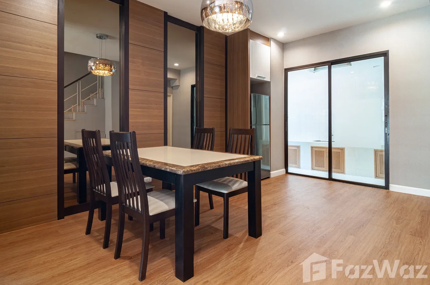 รูป ให้เช่าบ้านทาวน์โฮมหลังมุม สุขุมวิท77 ใกล้ BTS ศรีนุช 600 ม. 5996144 - รูปที่ 7/11
