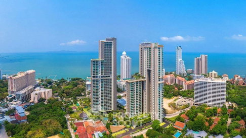 คอนโด 2 ห้องนอน ขาย The Riviera Wongamat ชั้น 21 ใกล้ Sanctuary of Truth (ID 2399666)