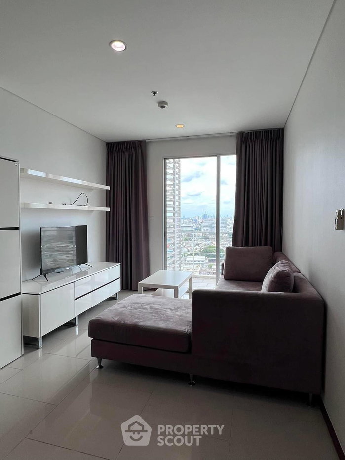 รูป คอนโด 1 ห้องนอน 50 ตร.ม. ให้เช่า วิลล่า สาทร ใกล้ BTS กรุงธนบุรี 100 ม. (ID 1752044) - รูปที่ 1/16