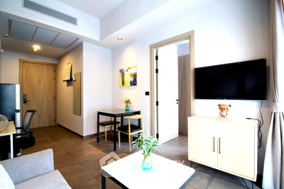 Condos for rent : Great Value 1-BR The Lofts Asoke 300m To MRT Phetchaburi (ID 621626)