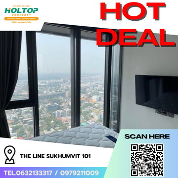 #R9114 🎉 010269 ให้เช่าคอนโด THE LINE Sukhumvit 101